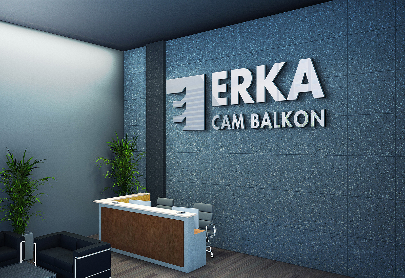 Erka Cam Balkon Logo & Web Tasarımı
