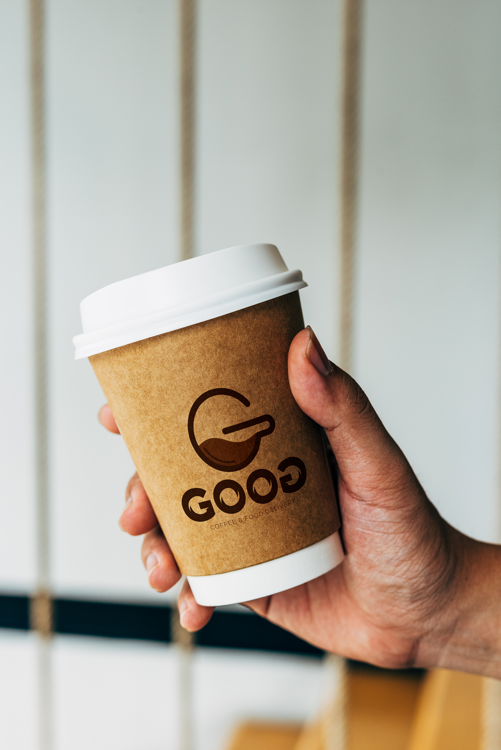 GOOG Coffee & Food Delivery Logo Tasarımı