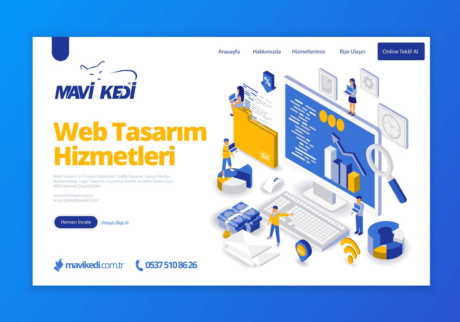 Türkiye'nin Her Yerine Web Tasarım Hizmeti
